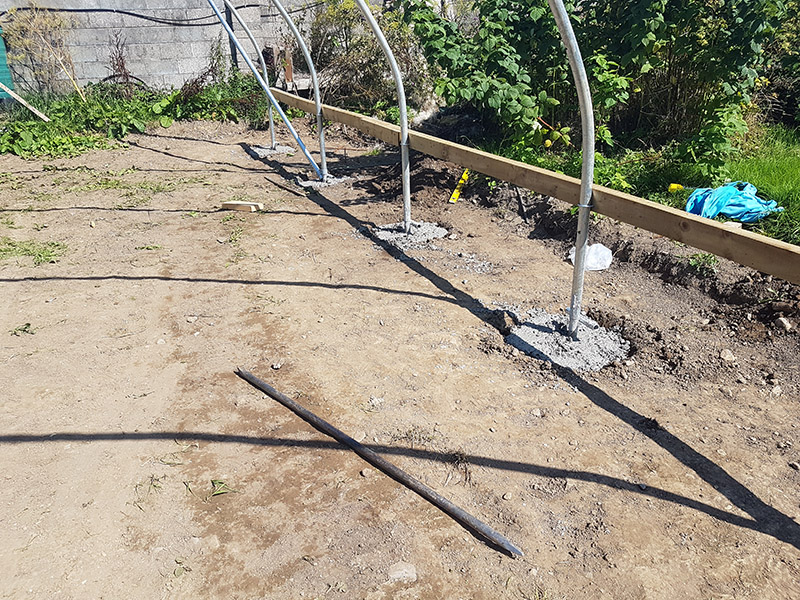 Newcastle Community Composting Polytunnel 2