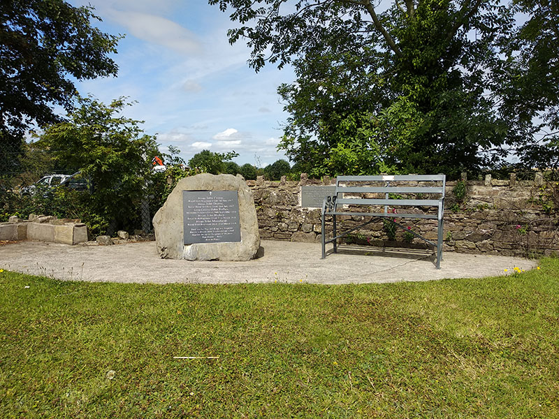 World War I Memorial in Newcastle, Tipperary.