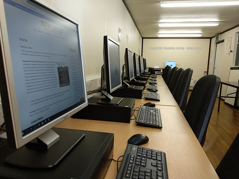 Newcastle Community Youth & Resource Group Computer Room