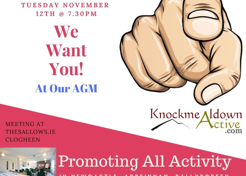Knockmealdown Active AGM 2019