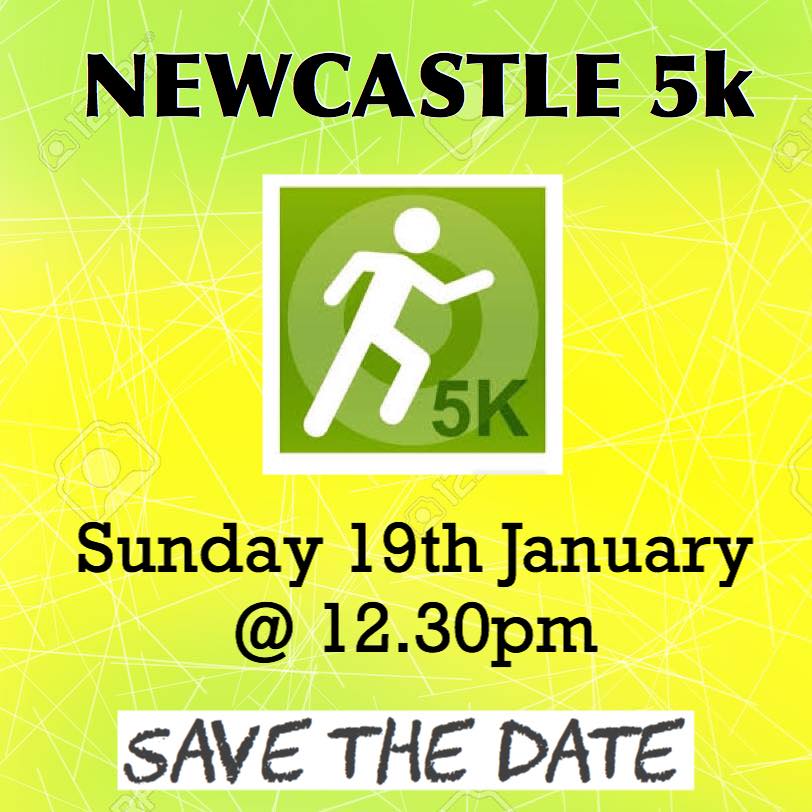Newcastle 5k Run 19 January 2020