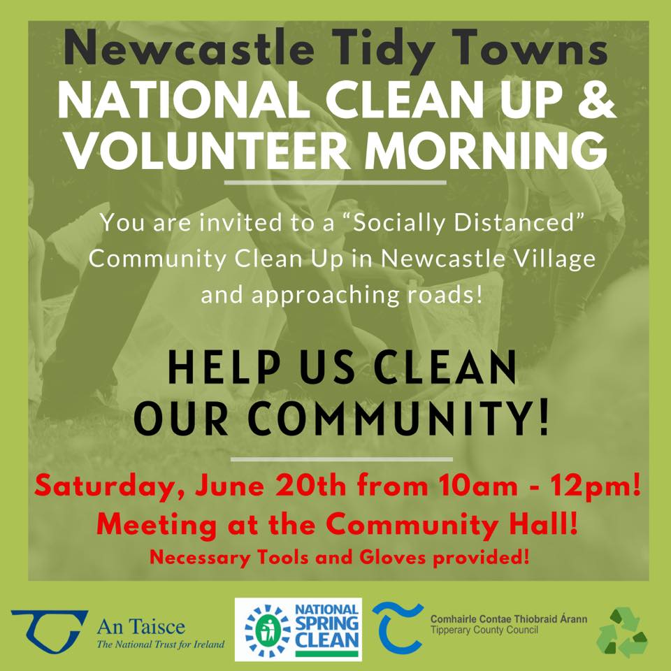 Newcastle Volunteer Clean Up Morning this Saturday 20th June