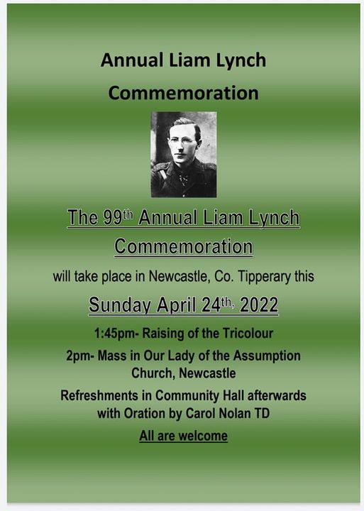 Liam Lynch Commemoration