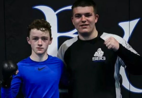 Newcastle teenager Brandon Moore qualifies for the Irish National MMA team.