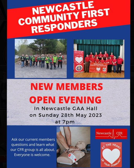 Newcastle Community First Responders, New Members Open Evening.