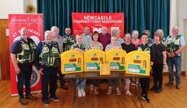 Newcastle Community First Responders is with National Ambulance Service (NAS).